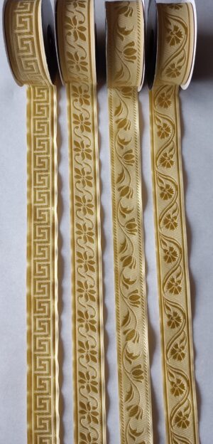 Żakard 10-152 Beżowy 3,5 cm