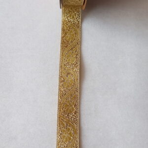 Żakard metalizowany 10-155 GOŹDZIK 1,5 cm