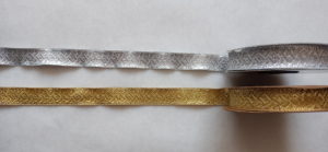 Żakard metalizowany 10-155 WARKOCZ 1,5 cm