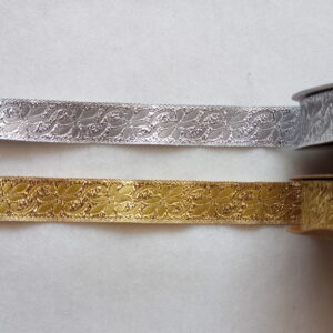 Żakard metalizowany 10-155 BRATEK 1,5 cm