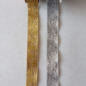 Żakard metalizowany 10-155 TULIPAN 1,5 cm