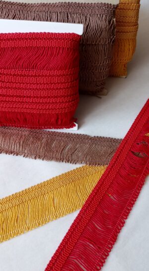 Taśma ozdobna frędzle bawełniane 14-204